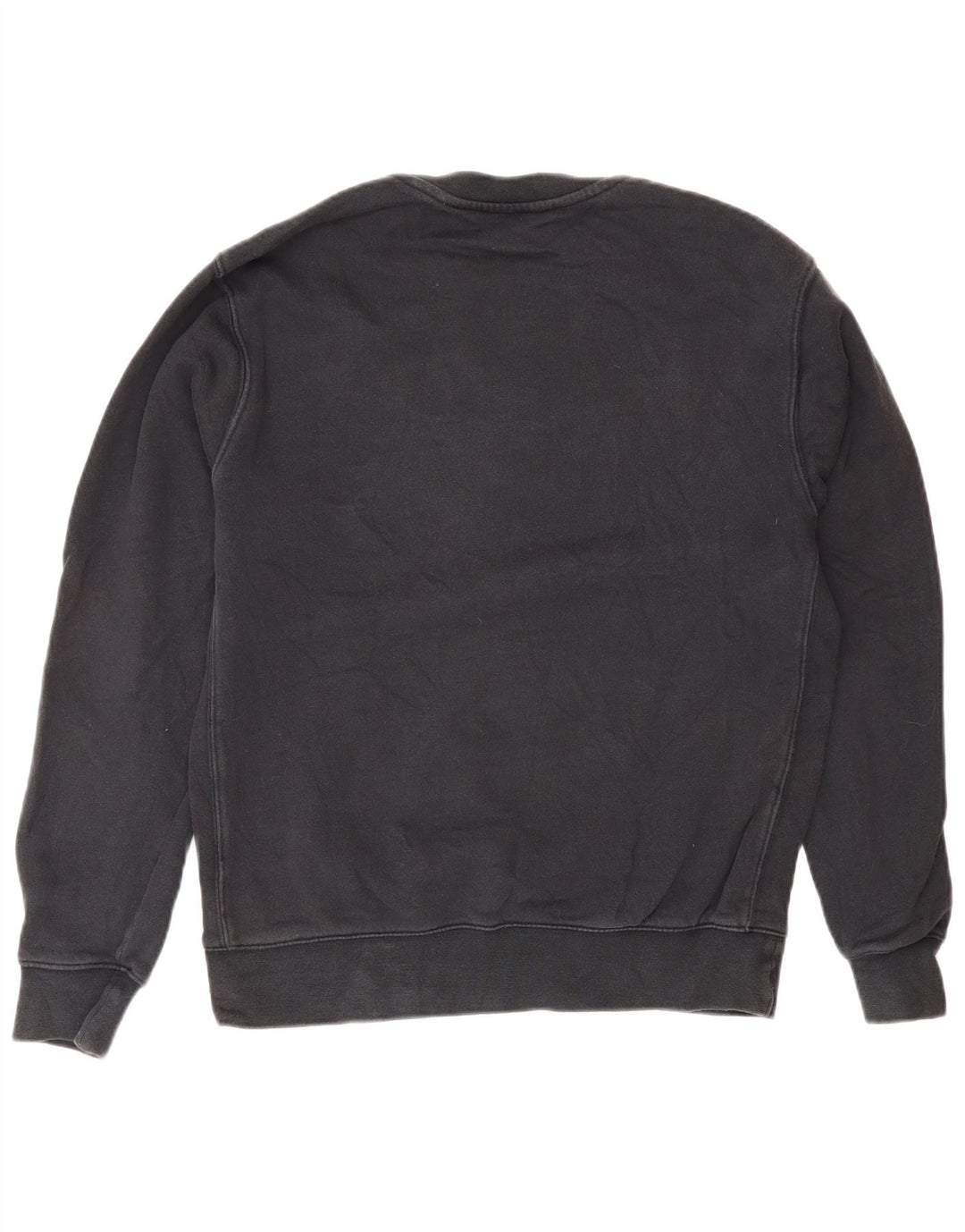 Nike Dame Oversized Sweatshirt Jumper UK 10 Small Black Bomuld