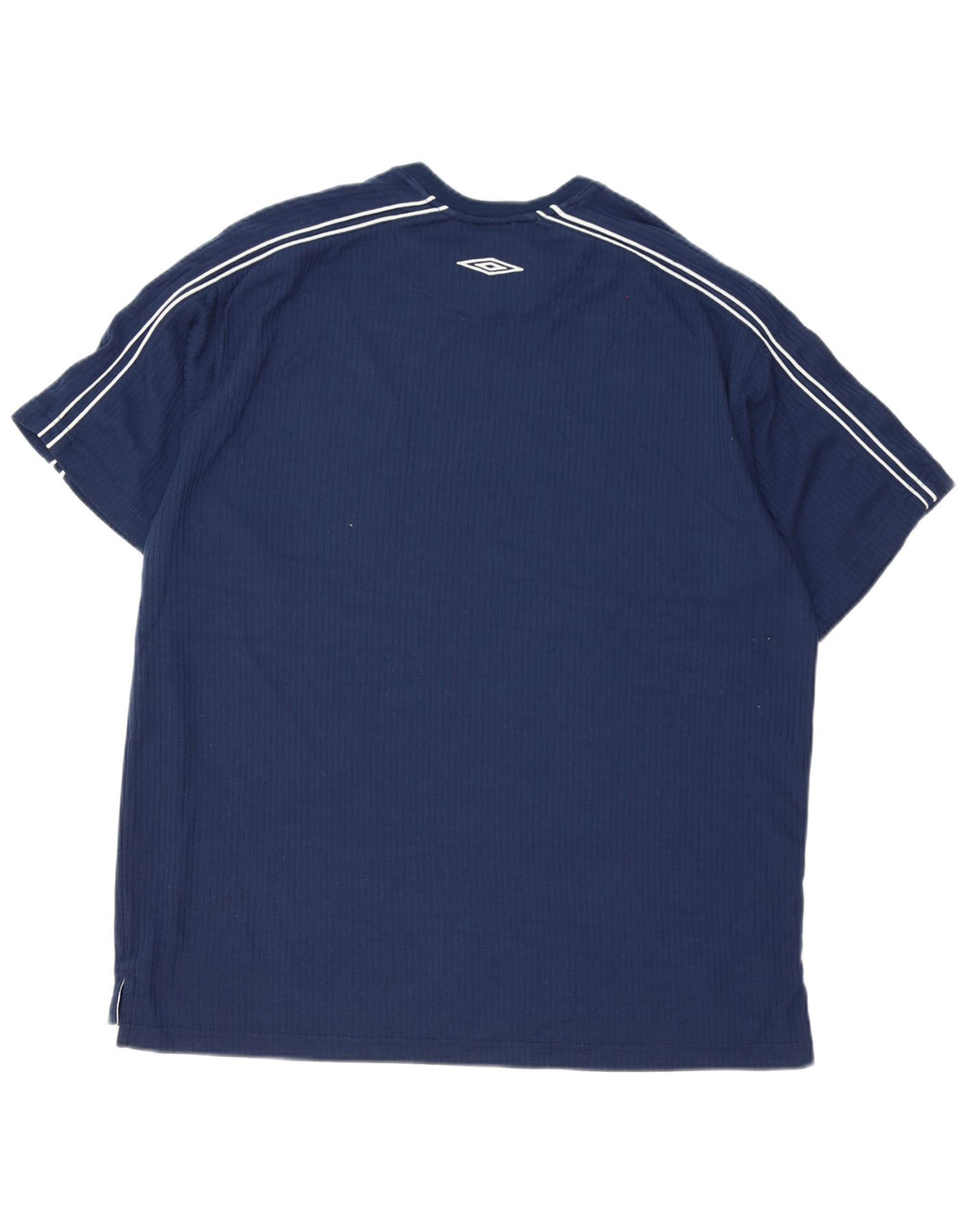 Umbro Herre T-Shirt Top XL Marineblå Polyester