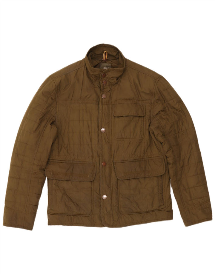 Timberland Herre Utility Jacket UK 36 Small Khaki Polyester