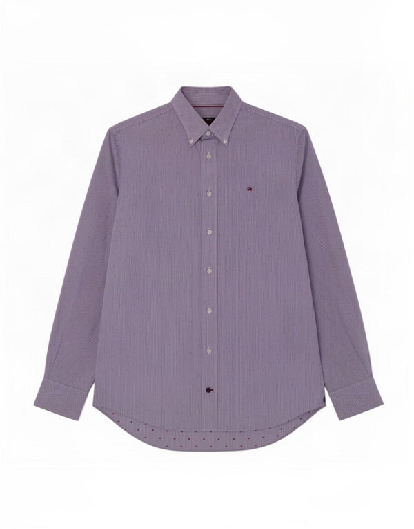 Tommy Hilfiger Skræddersyet herreskjorte str. 39 15 1/2 Medium Blue Nålestribe