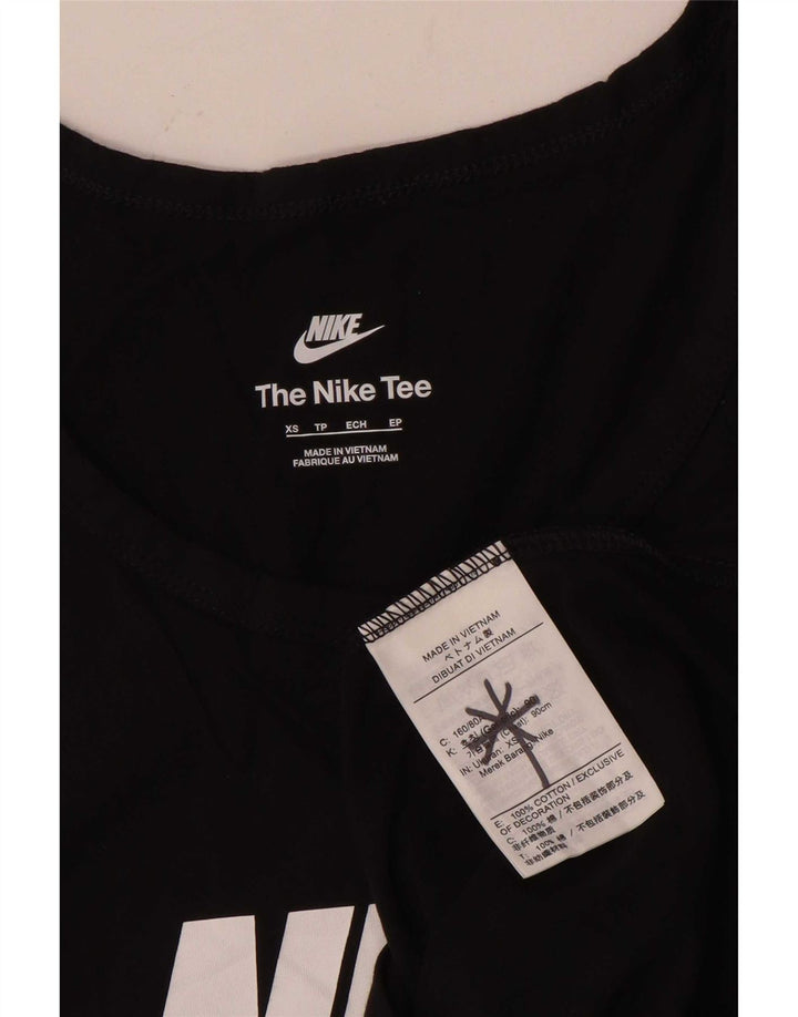 Nike Herre grafisk vest Top XS Sort bomuld