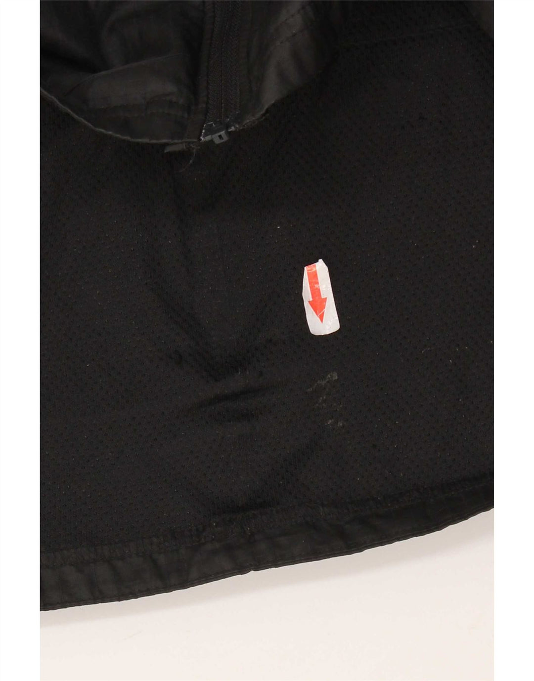 Nike Regnjakke med hætte til kvinder UK 14 Medium Sort Polyester