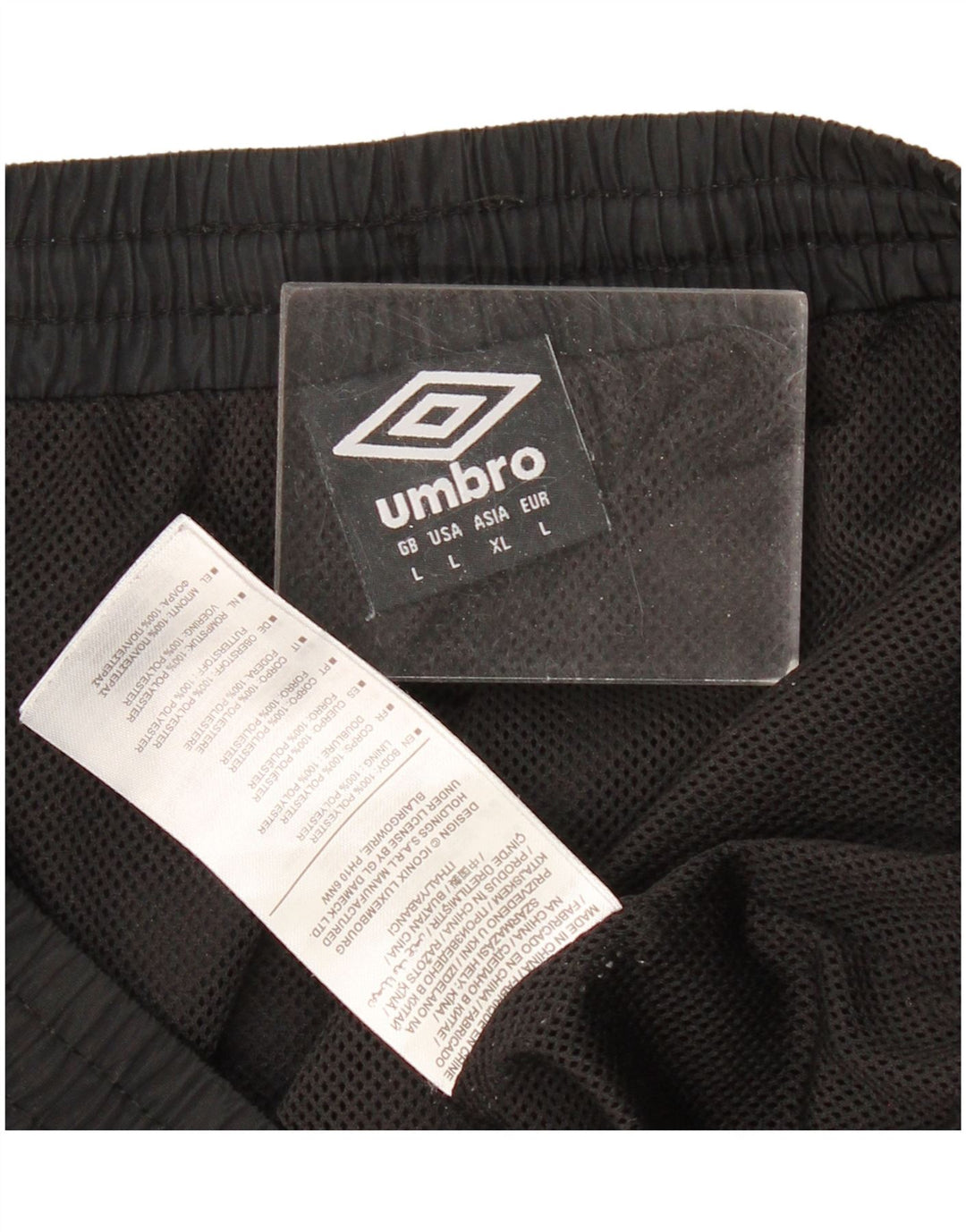 Umbro Herre træningsdragt Bukser Large Sort Polyester