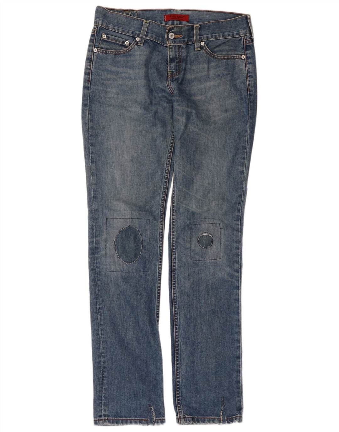 Levi's lige jeans til kvinder W31 L34 blå bomuld