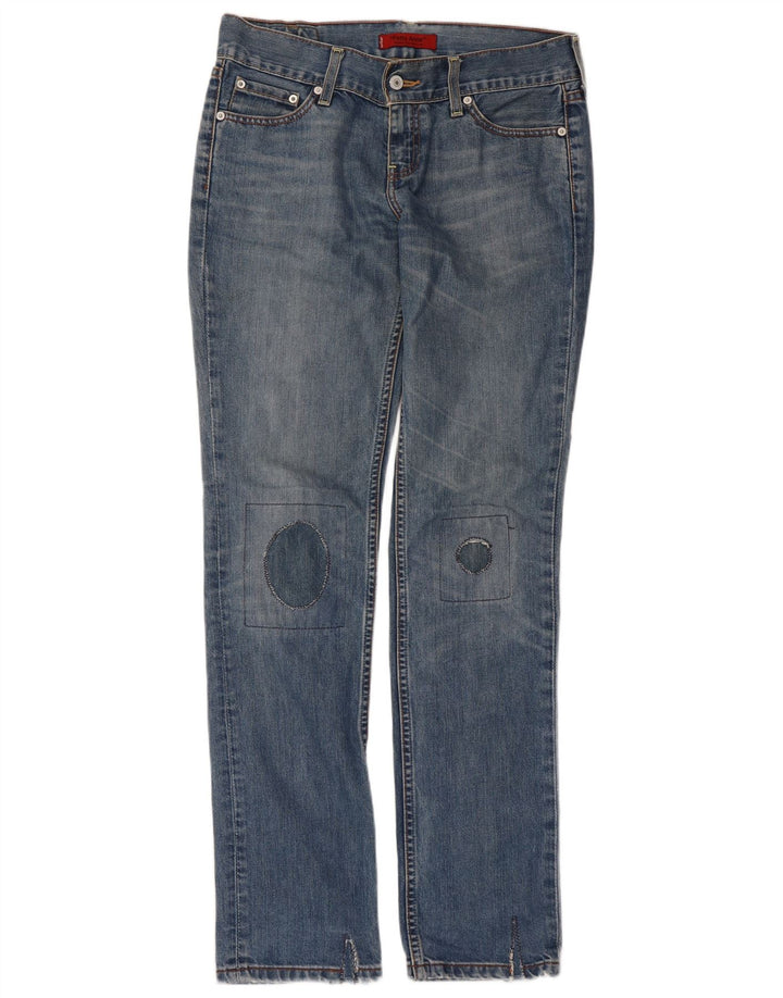 Levi's lige jeans til kvinder W31 L34 blå bomuld
