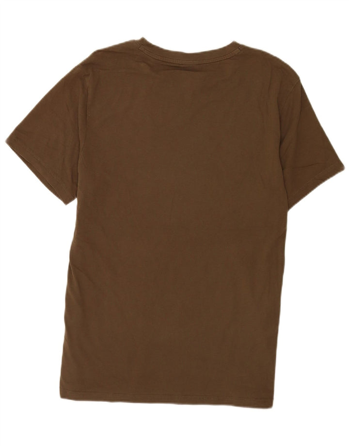 Hugo Boss Herre grafisk T-shirt Top Medium Khaki