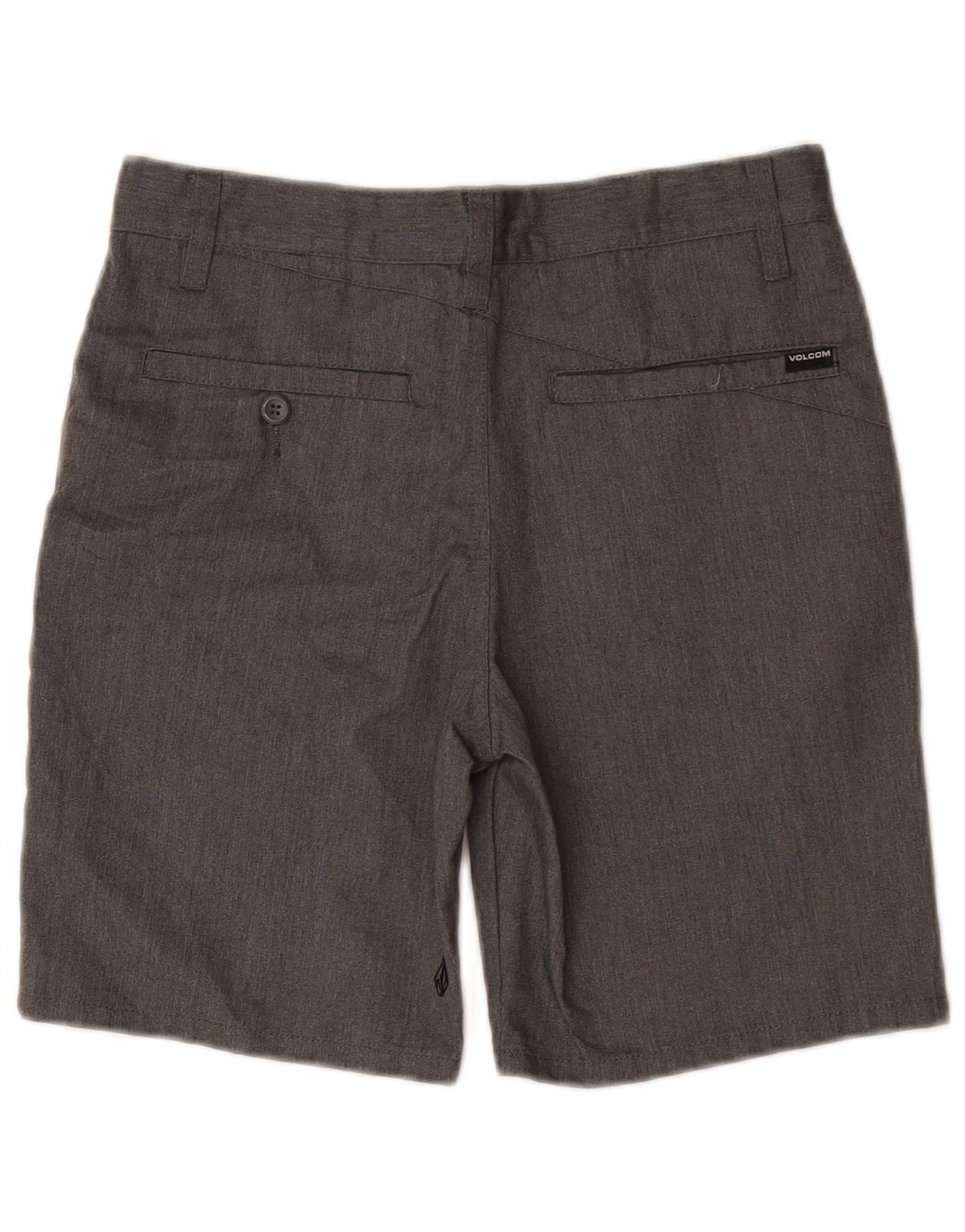 Volcom Herre Chino Shorts W28 Små Grå Polyester