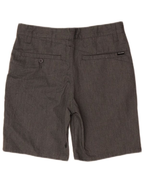 Volcom Herre Chino Shorts W28 Små Grå Polyester