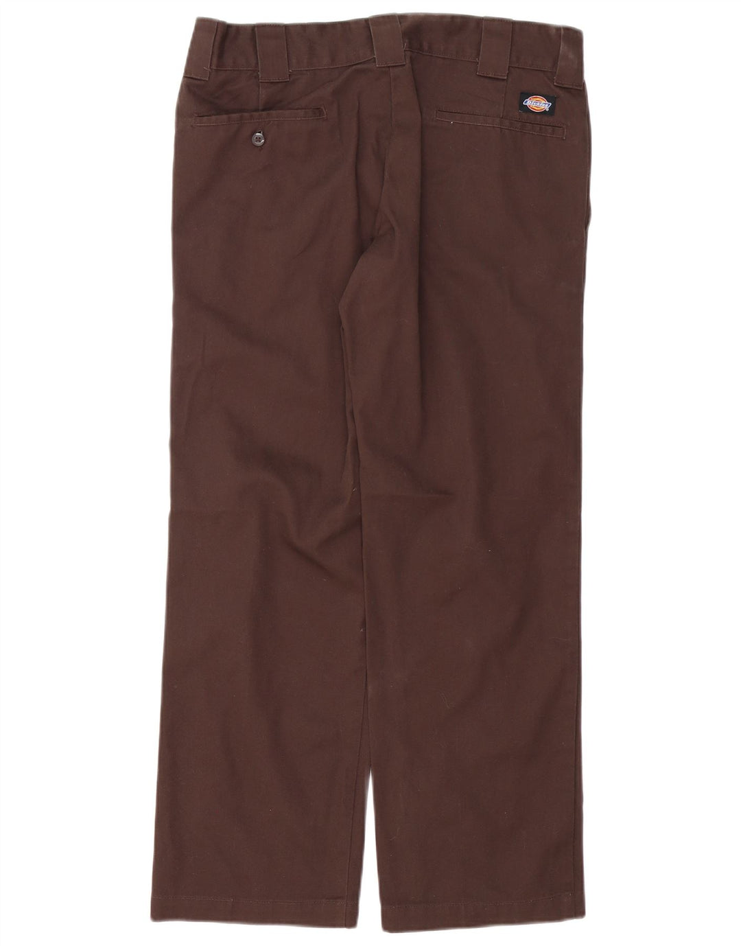 DICKIES Straight Chino-bukser til mænd W32 L30 Brun polyester