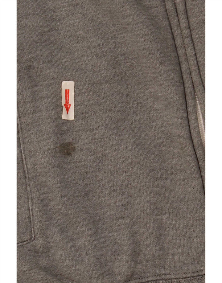 Champion Womens træningsdragt Topjakke UK 16 Large Grey Flecked Bomuld