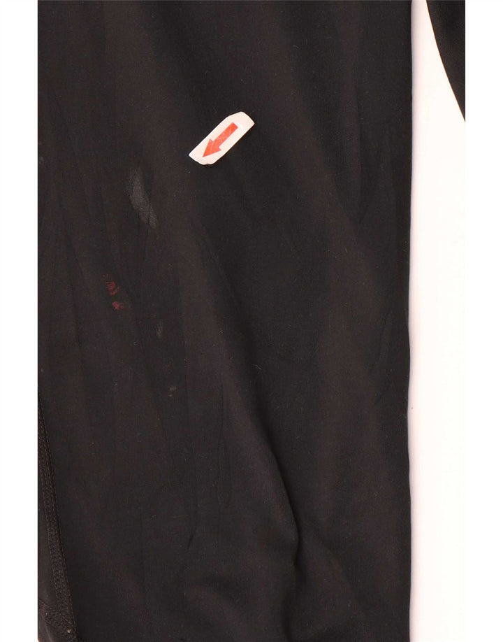 Nike Dame Capri Leggings UK 12 Medium Sort Polyester