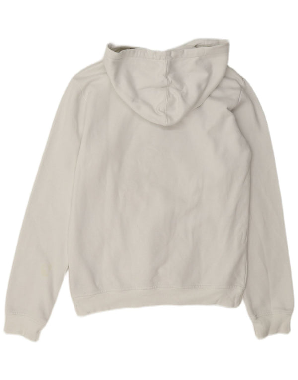 Adidas Herre Grafisk Regular Fit Hoodie Jumper Lille hvid Bomuld