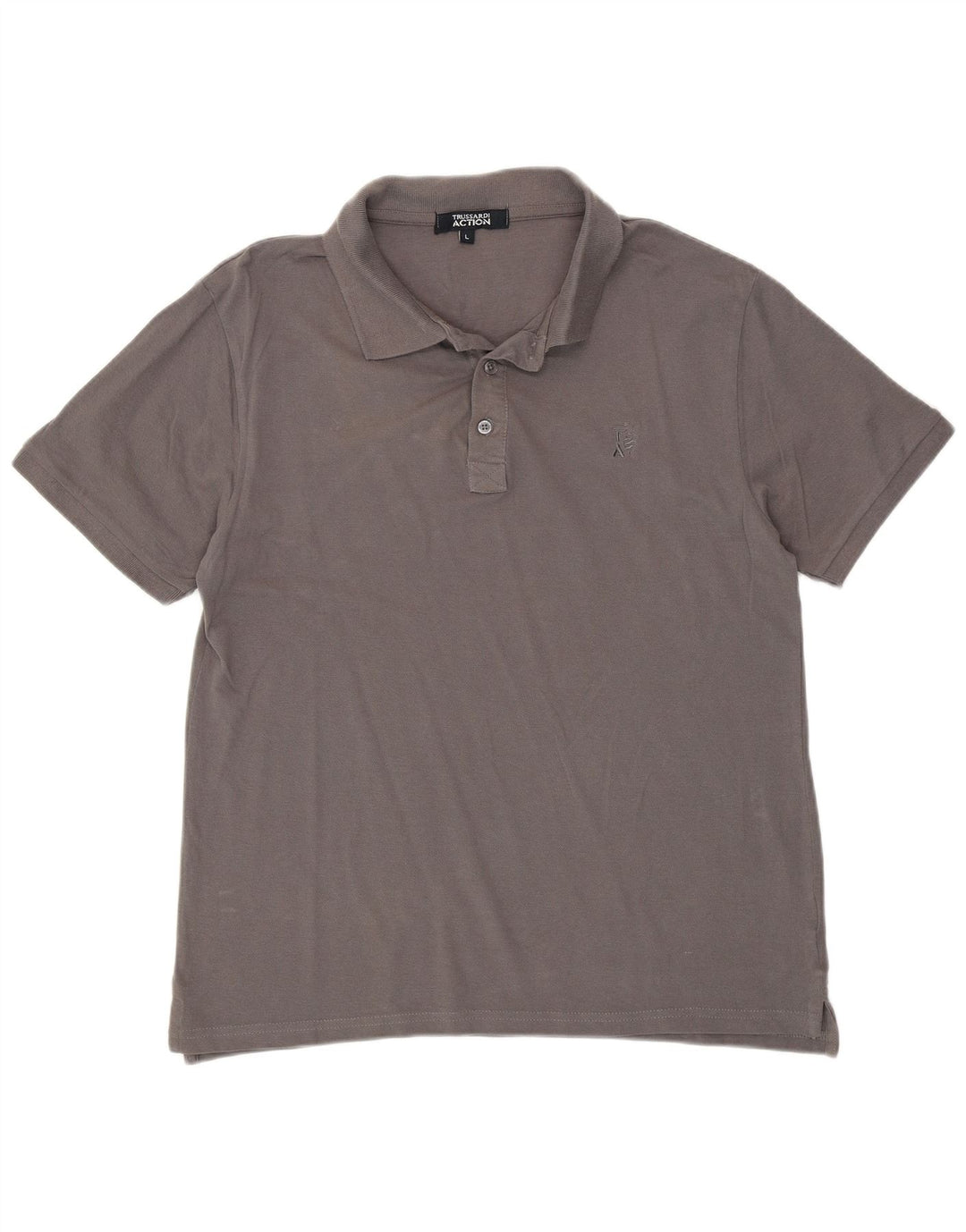 TRUSSARDI herre poloshirt, stor grå