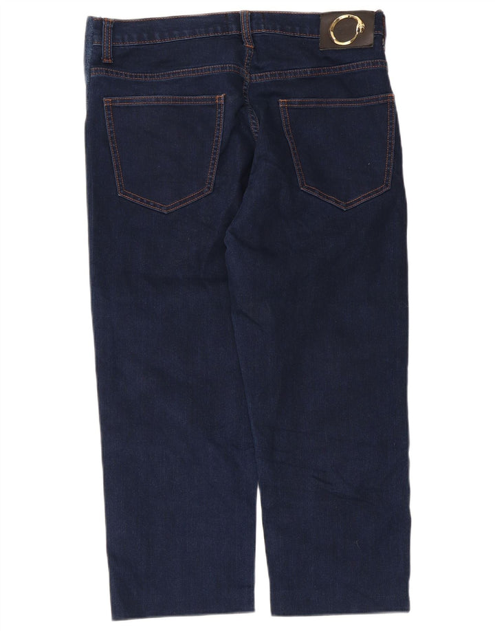 Just Cavalli Dame Capri Jeans W34 L22 Marineblå