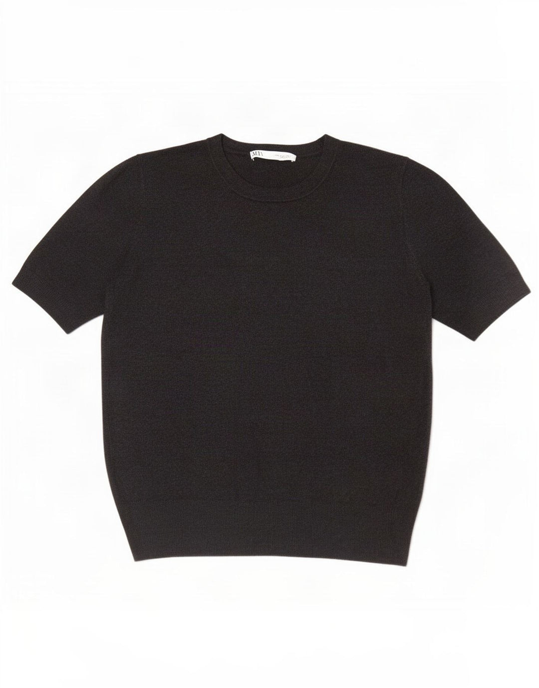 Zara Dame Kortærmet Bluse Top UK 12 Mellemgrå