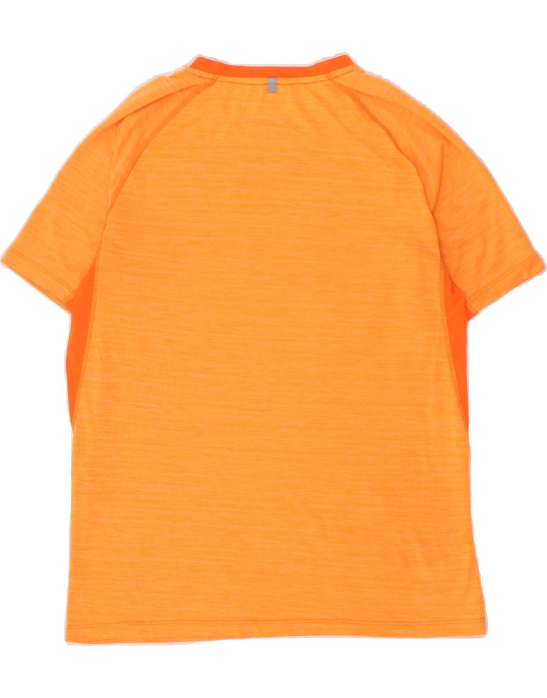RUSSELL ATHLETIC Mens T-Shirt Top Medium Orange Polyester Vintage Russell Athletic and Second-Hand Russell Athletic from Messina Hembry 