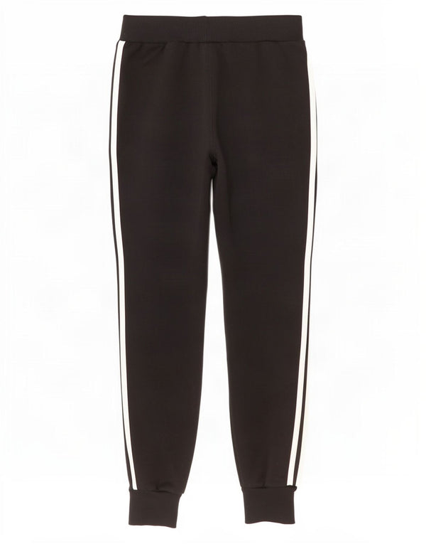Adidas Dame træningsdragt Bukser Joggers UK 6 XS Sort Polyester
