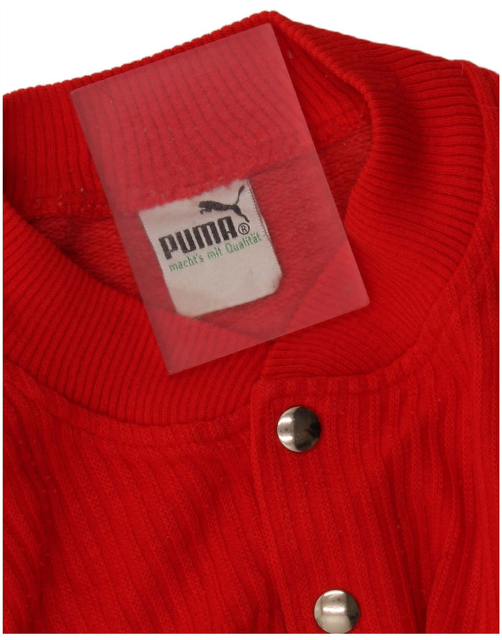 Puma Sweatshirt til mænd, stor rød