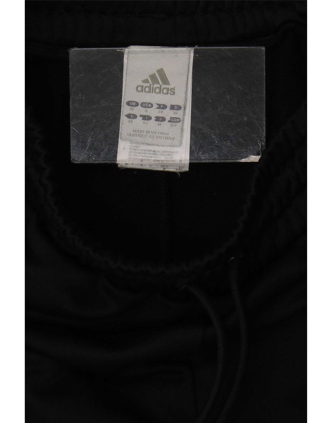 Adidas Træningsdragtsbukser til kvinder UK 10 Small Black Polyester