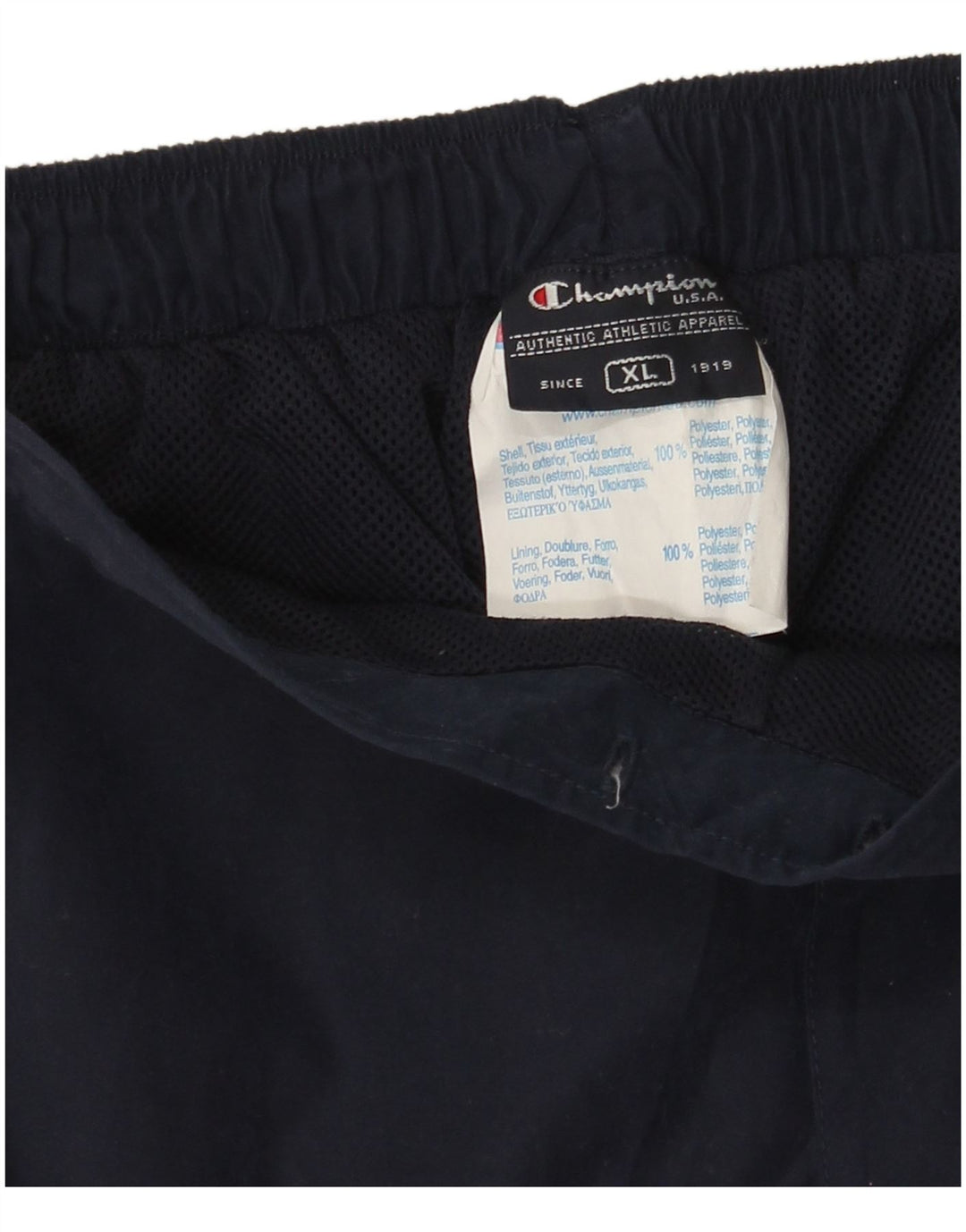 Champion Womens træningsdragt Bukser UK 18 XL Navy Blue Polyester
