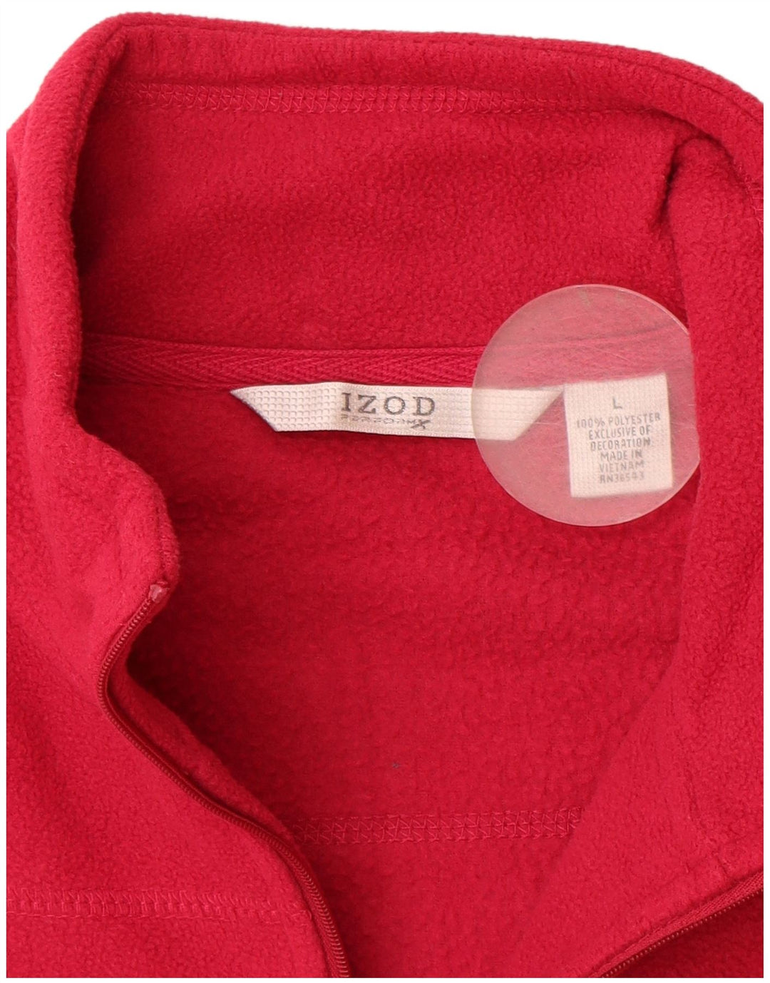 Izod Dame Fleecejakke UK 16 Large Pink Polyester