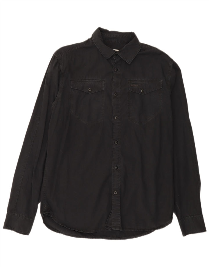 G-Star Herreskjorte Medium Sort Bomuld