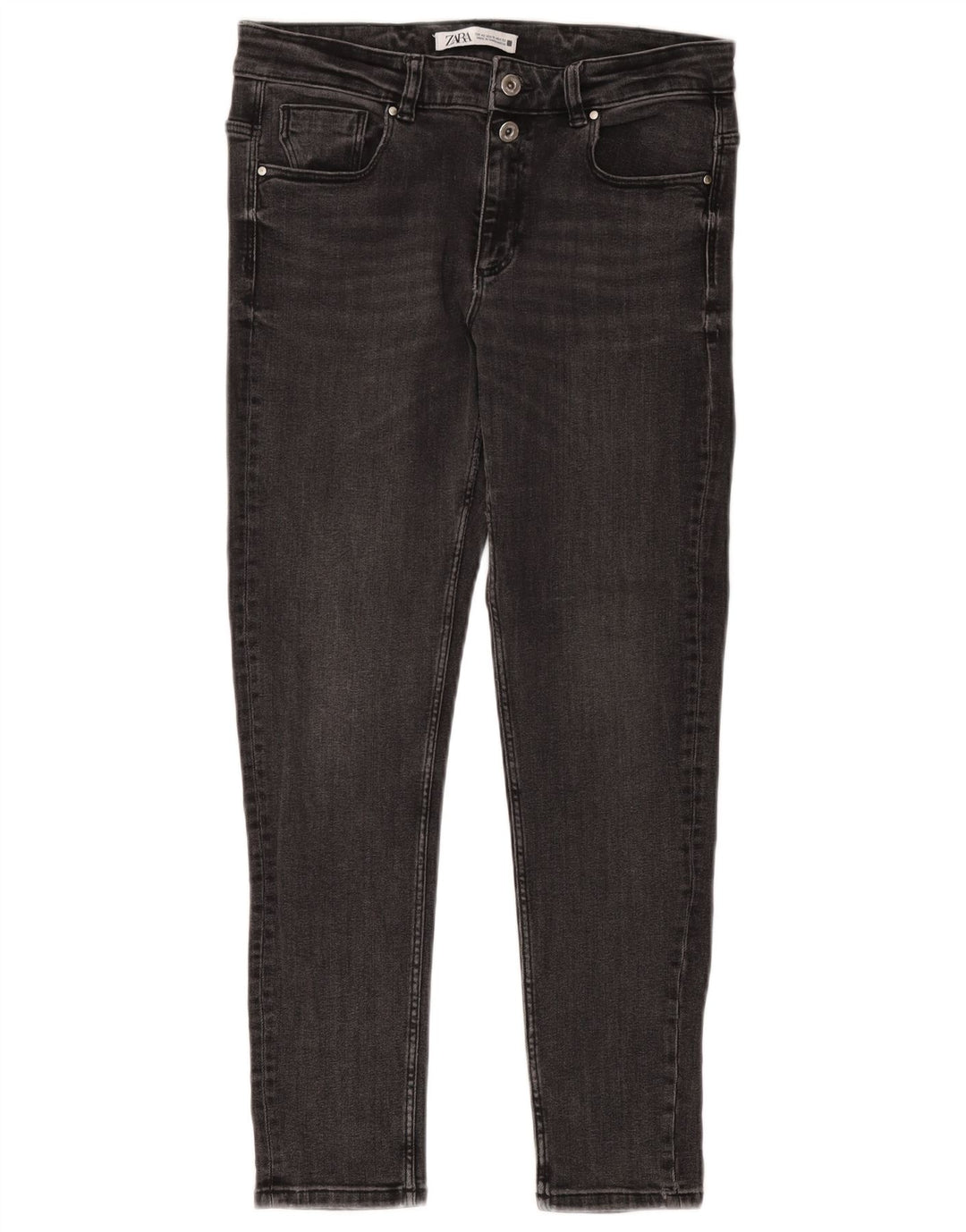 Zara Dame Skinny Jeans EU 42 Large W32 L27 Grå