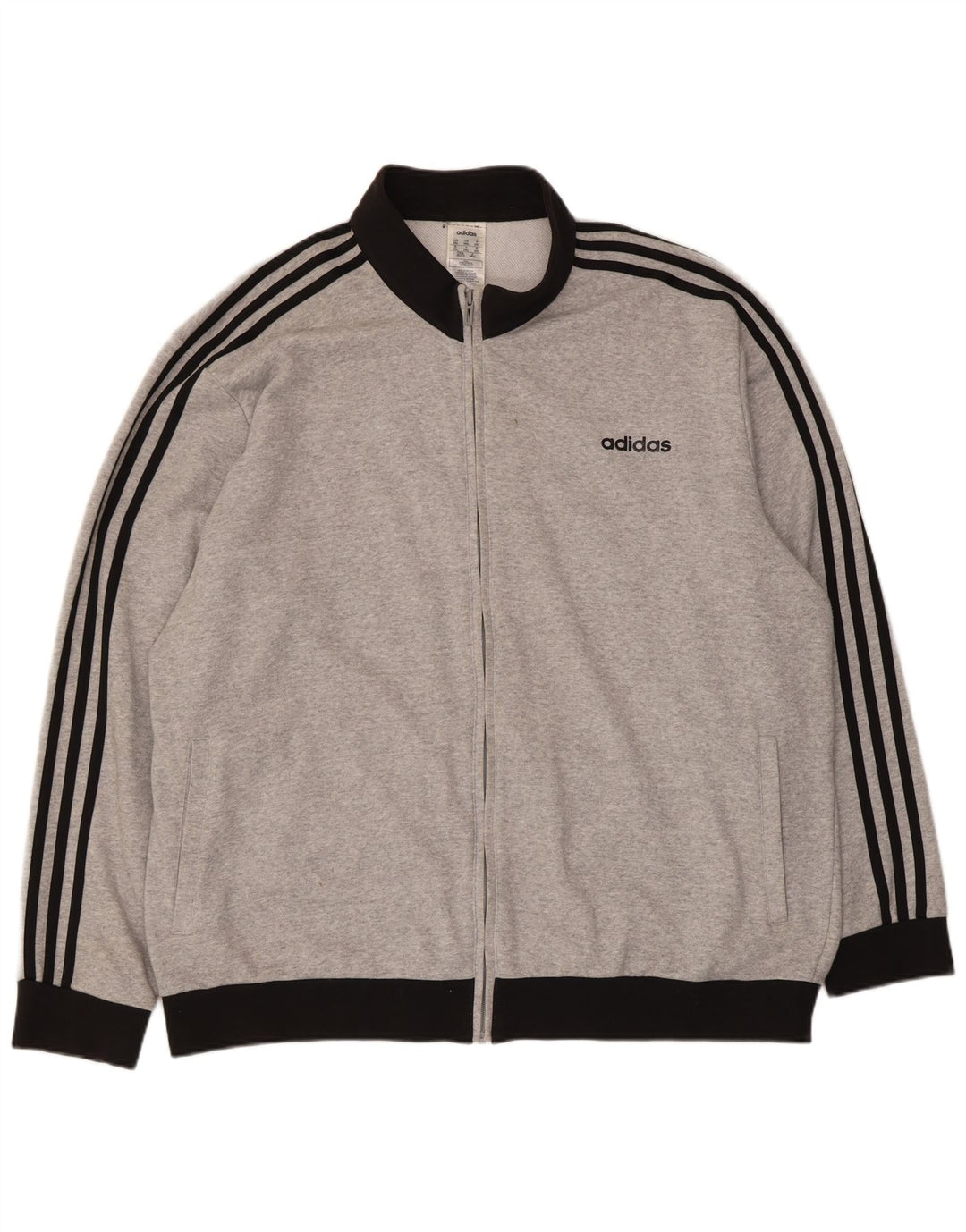 Adidas Træningsdragt til mænd Topjakke 2XL Grå Colourblock Bomuld