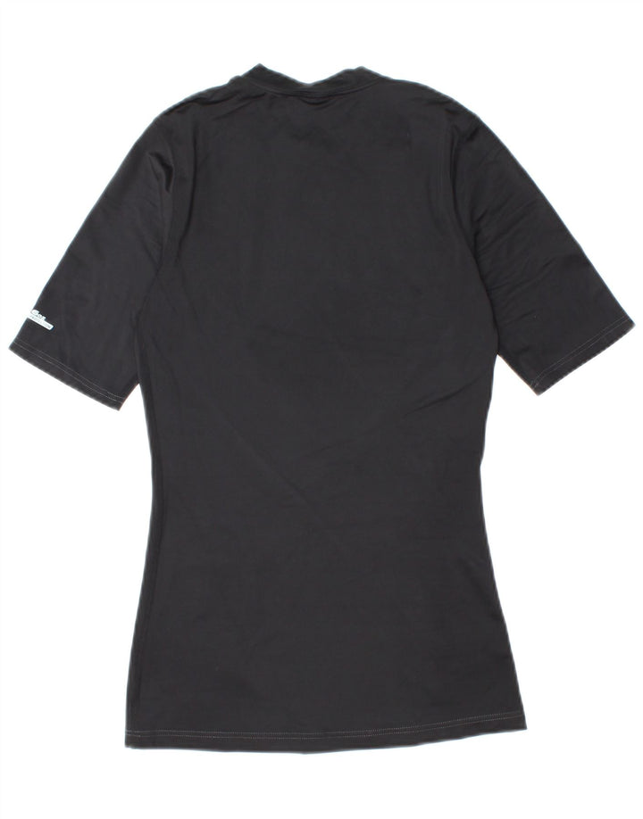O'NEILL Womens Graphic T-Shirt Top EU 38 Medium Black Polyamide
