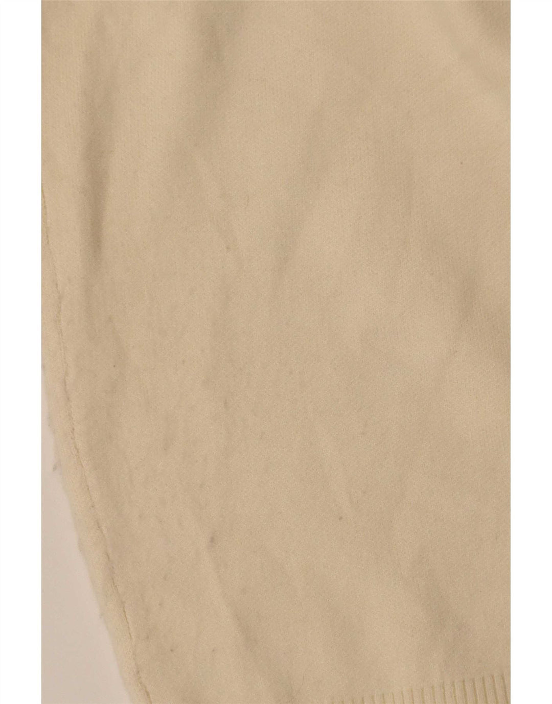 Zara Herre Hooded Loose Fit Jumper Sweater Medium Beige Viscose