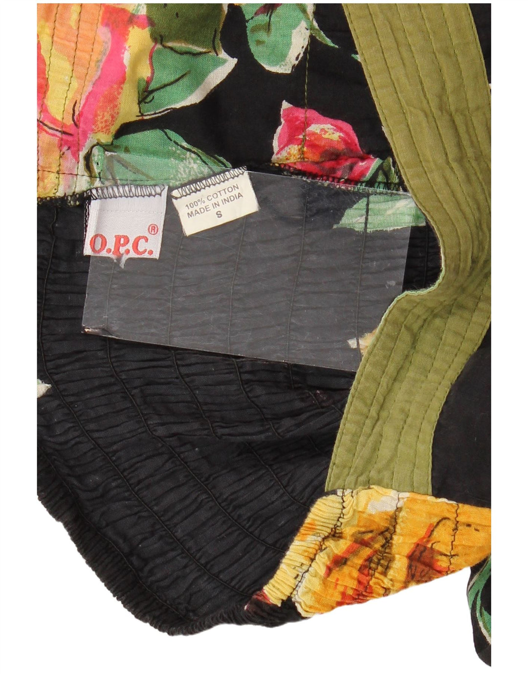 VINTAGE Dame Maxi Stropløs Kjole UK 14 Medium Black Floral Bomuld