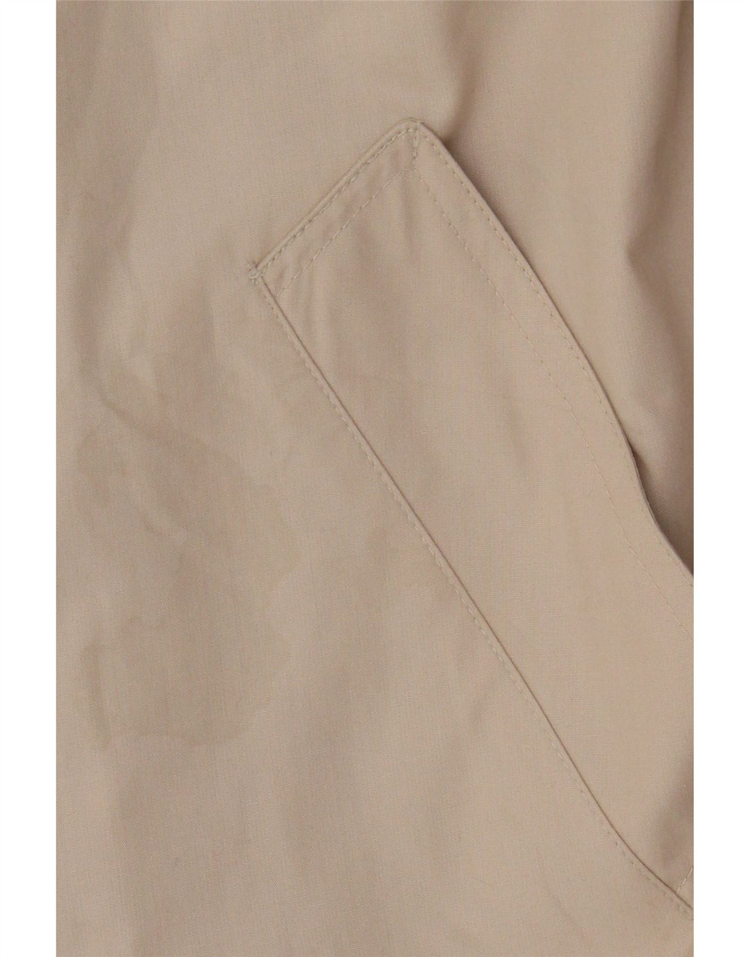 Vintage kvinders trenchcoat UK 16 stor beige polyester
