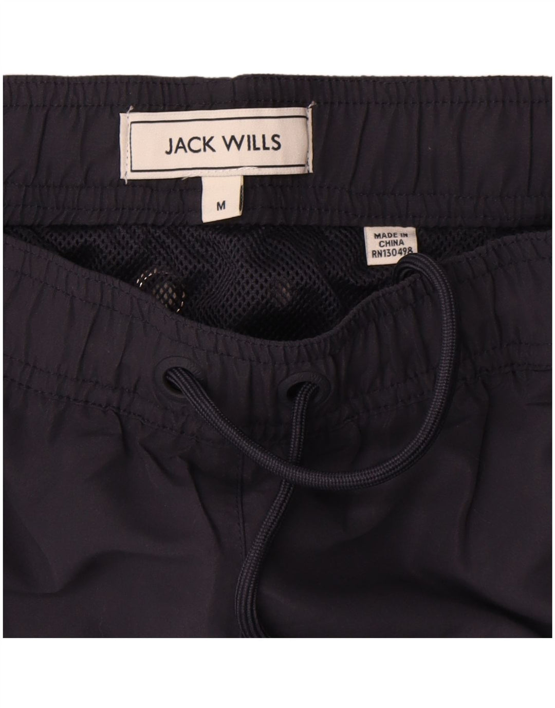 Jack Wills regulære badeshorts til mænd Medium marineblå polyester