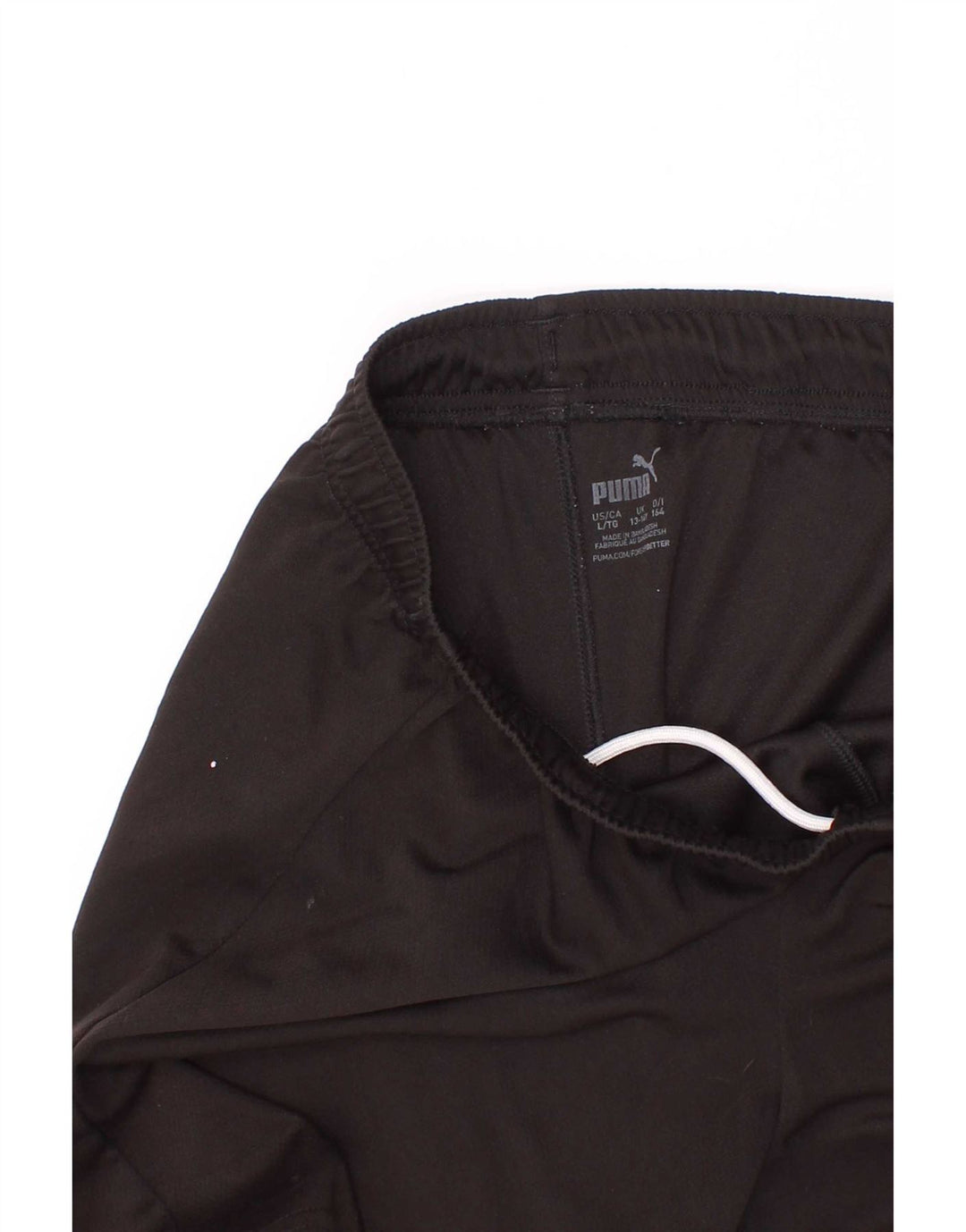 Puma Boys Sports Shorts 13-14 År Sort Polyester