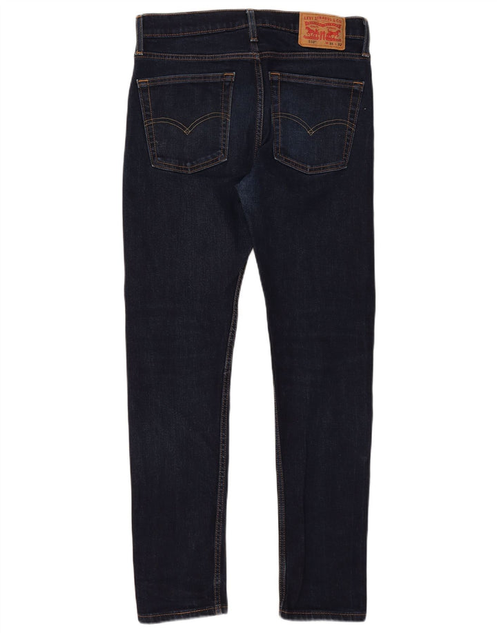 Levi's Skinny Jeans til mænd W31 L29 Marineblå bomuld