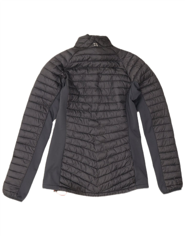 Rab Dame Oversized Polstret Jakke UK 10 Lille Grå Polyamid