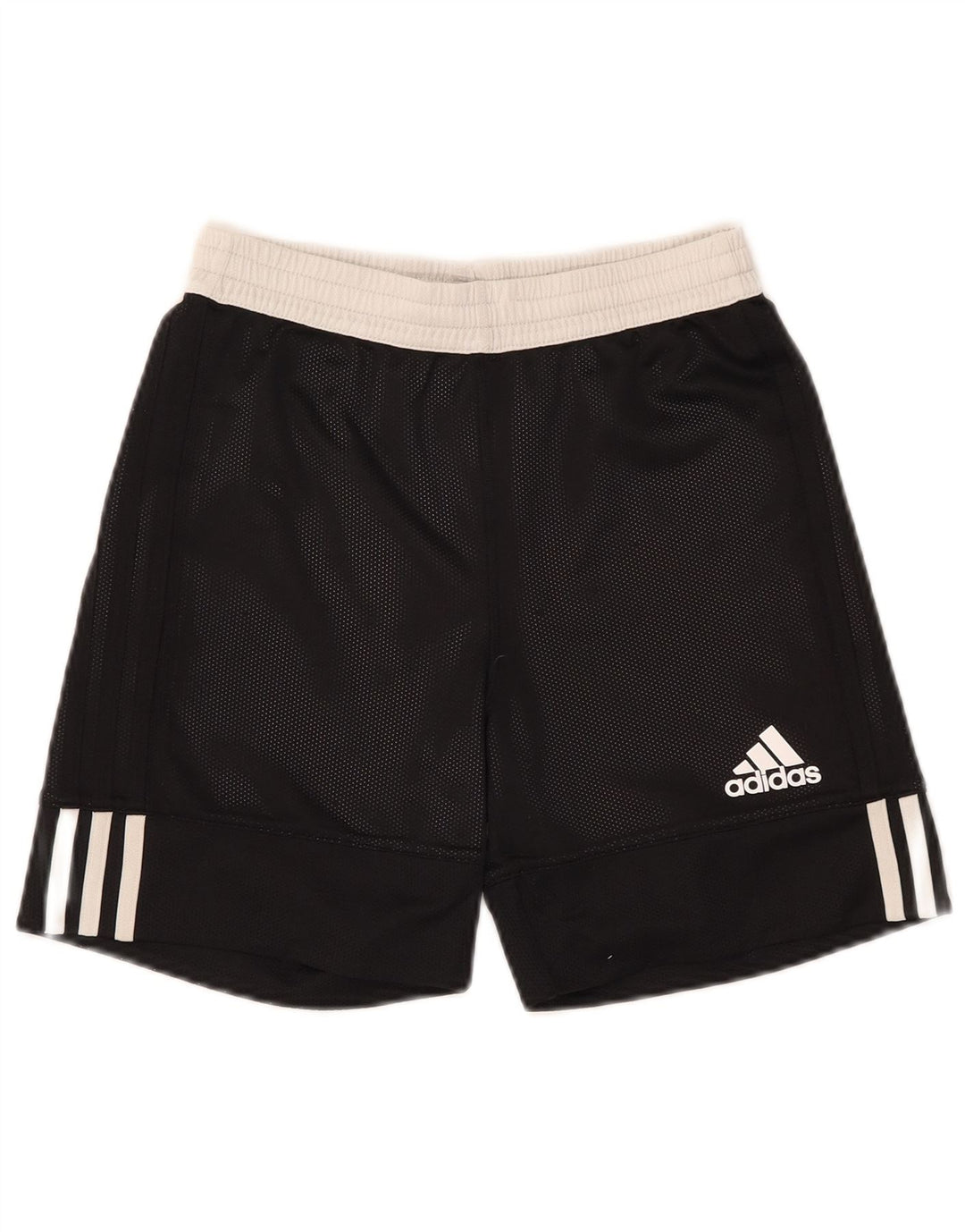 Adidas Boys Sports Shorts 11-12 år Sort Colourblock Polyester