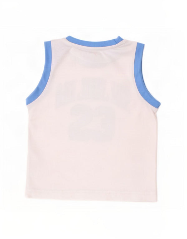 Jordan Boys Grafisk Vest Top 2-3 År Hvid Polyester