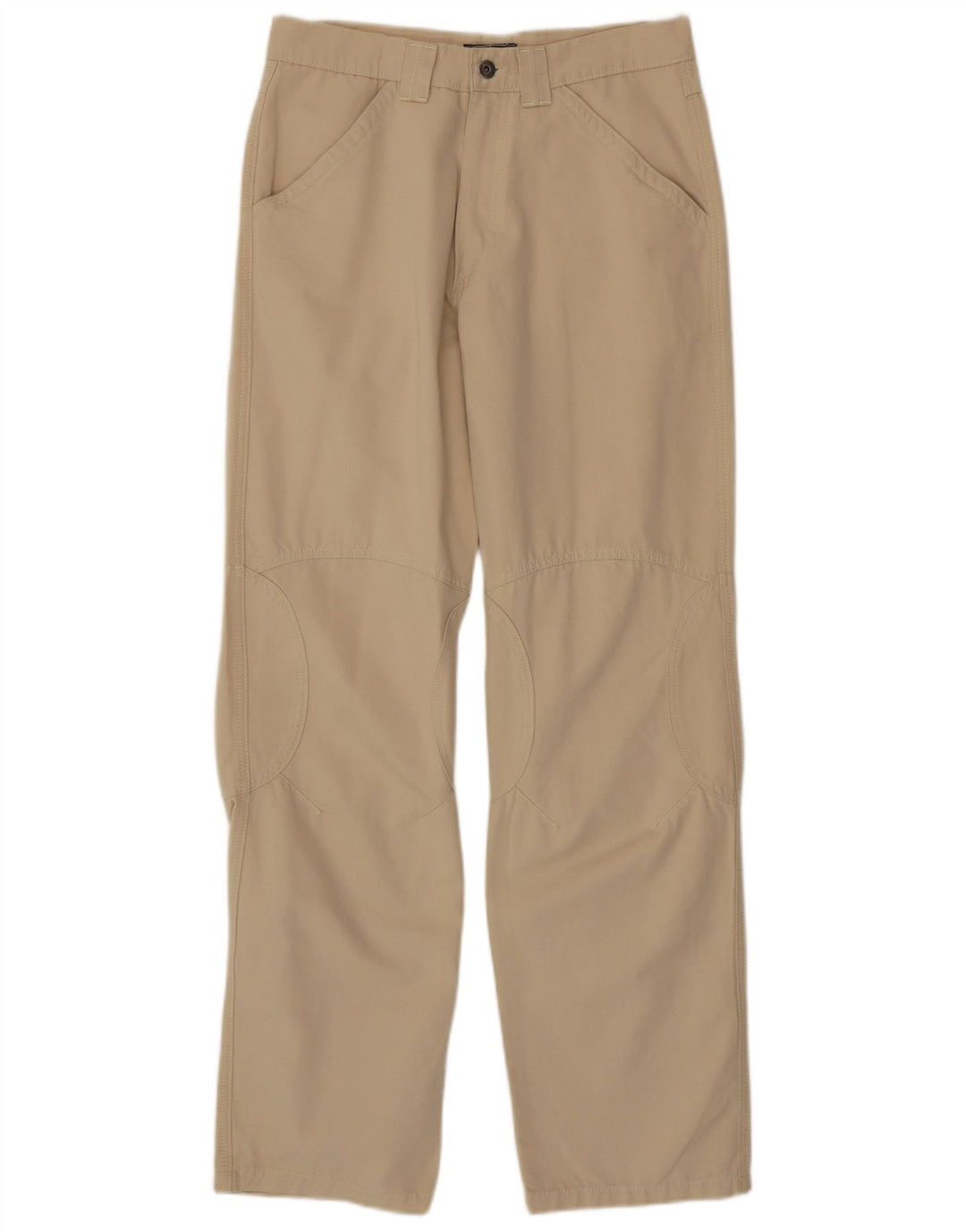 Tom Tompson Herre Lige Chino Bukser Medium W32 L33 Beige Bomuld