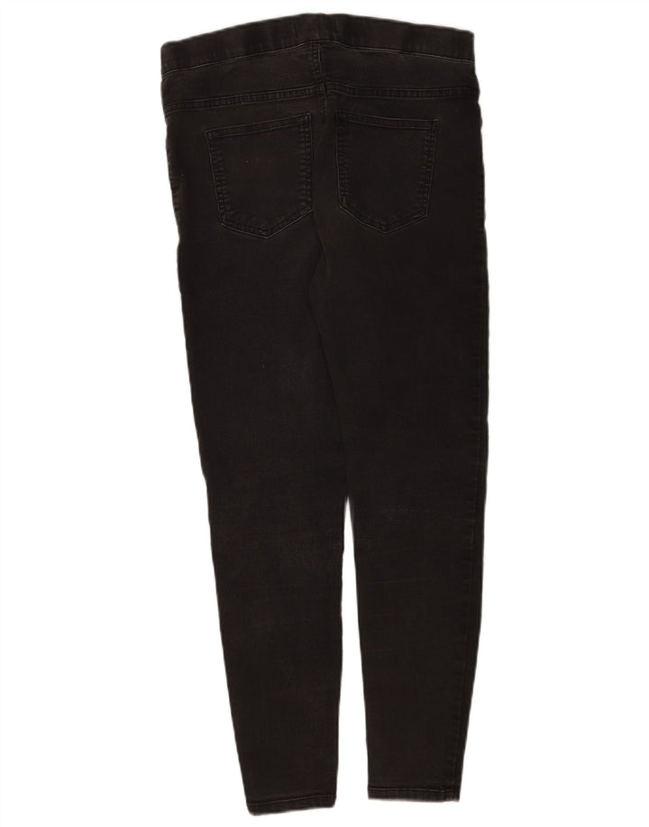 Marks & Spencer Dame Jegging Jeans UK 12 Medium W30 L35 Black Bomuld