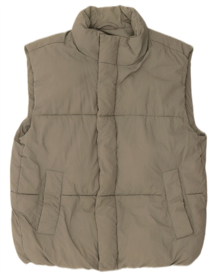 Zara Boys Polstret Gilet 13-14 år Khaki Nylon