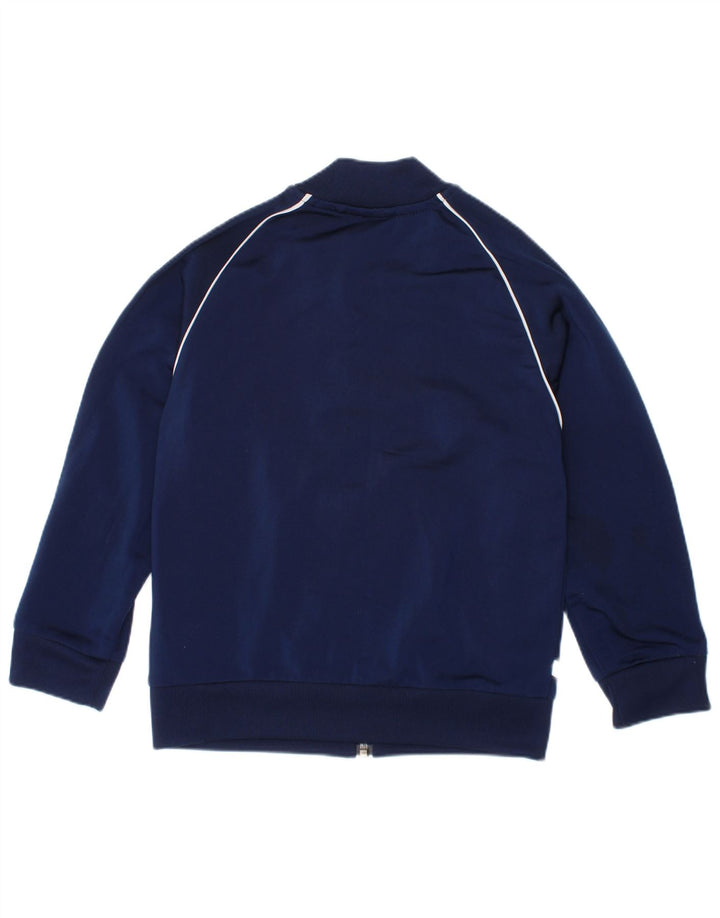 Adidas Drenge Træningsdragt Topjakke 4-5 År Marineblå Polyester