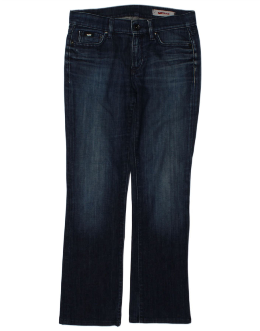 Gas Dame Bootcut Jeans W28 L29 Marineblå Bomuld