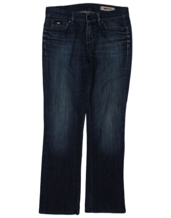 Gas Dame Bootcut Jeans W28 L29 Marineblå Bomuld