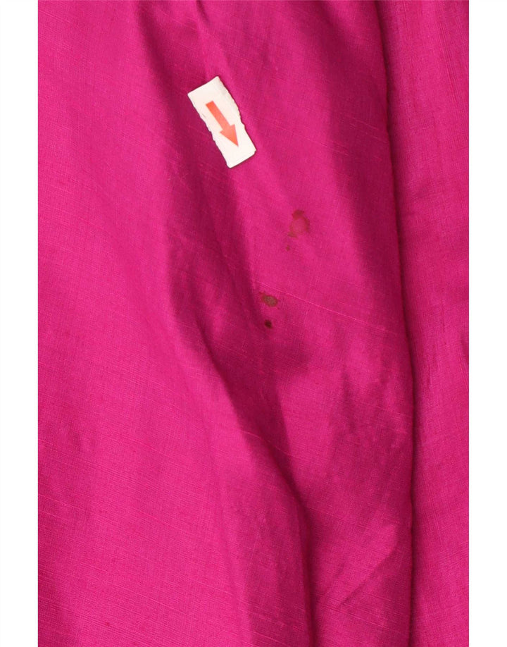 Mondrian Dame Oversized Overfrakke UK 16 Large Pink Rayon