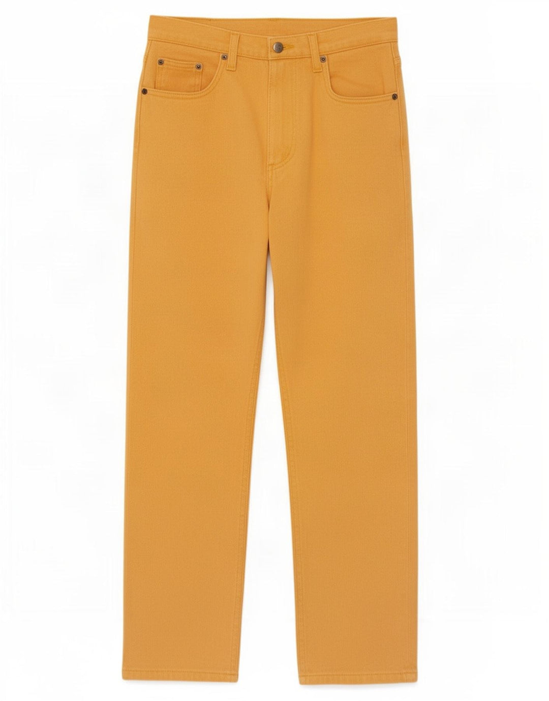 Rifle Herre Straight Jeans W32 L29 Gul