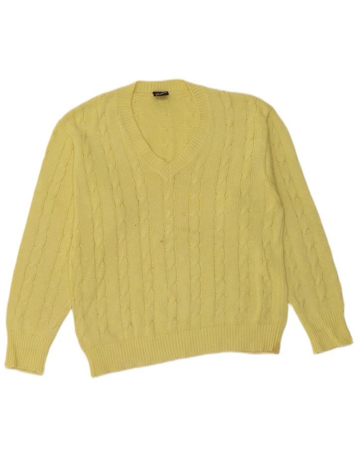 C&A Herre V-hals sweater Medium Gul