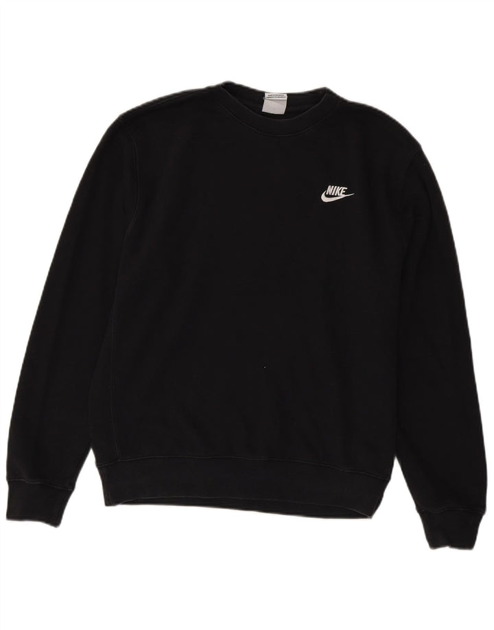 Nike Sweatshirt til mænd, lille sort bomuld