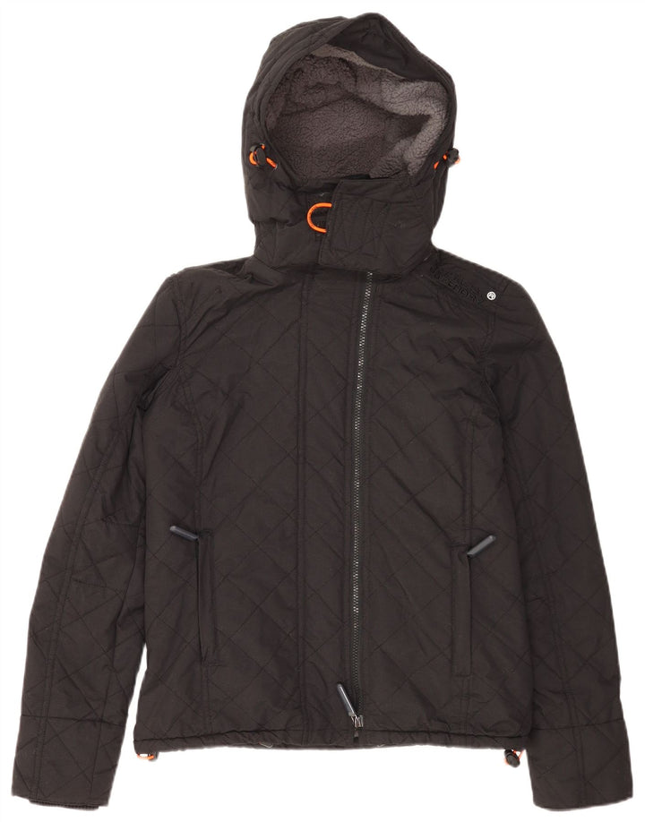 Superdry Windcheater hættejakke til mænd UK 36 Small Black