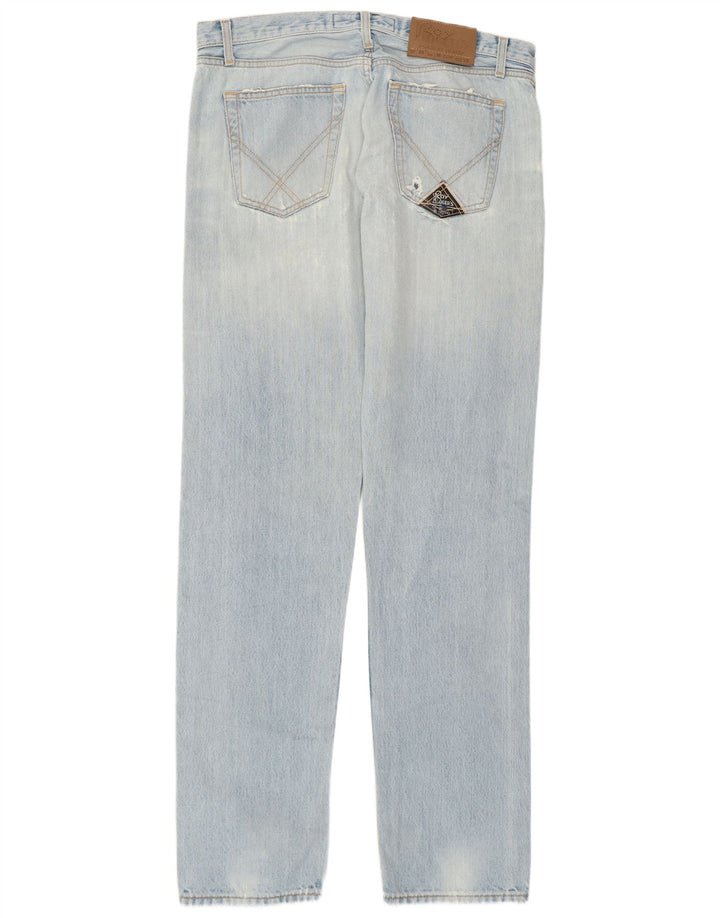 Roy Rogers Straight Jeans til mænd W35 L33 blå bomuld